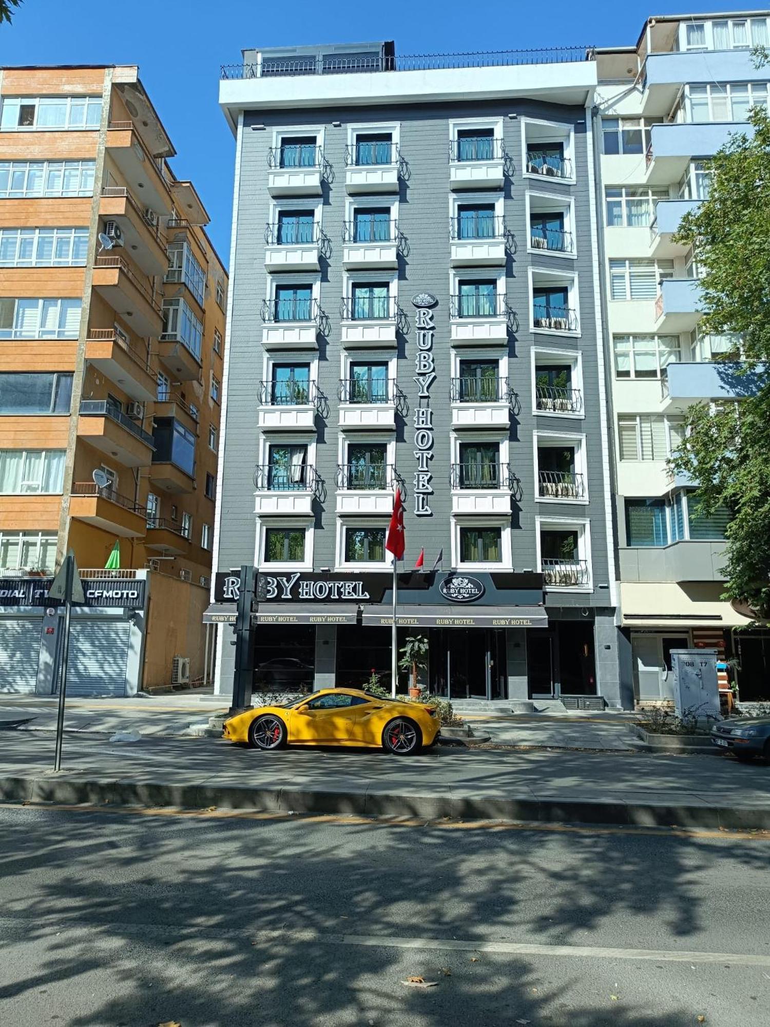 Bc Ruby Hotel Анкара Экстерьер фото